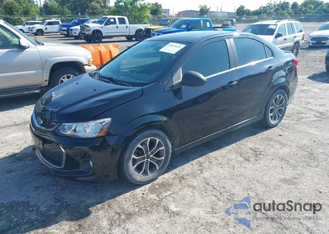 2018 Chevrolet Sonic Lt Auto from USA, damaged, VIN 1G1JD5SH2J4111631